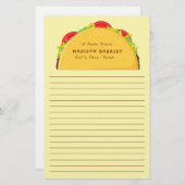 Papeterie Taco Cute Kids (Devant / Derrière)