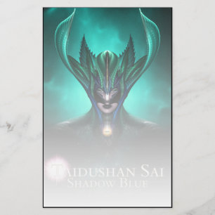 Papeterie Taidushan Sai Shadow Blue Emerald Light Stationery