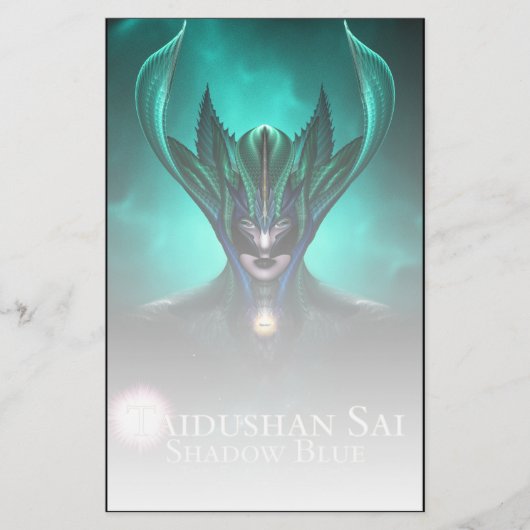 Papeterie Taidushan Sai Shadow Blue Emerald Light Stationery (Devant)
