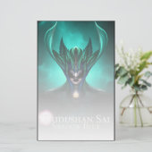 Papeterie Taidushan Sai Shadow Blue Emerald Light Stationery (Debout devant)