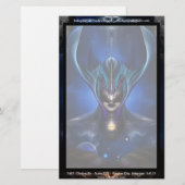 Papeterie Taidushan Sai Shadow Blue Stationery (Devant / Derrière)