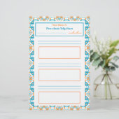 Papeterie Tally Chart Fridge pour la fille de TDA Objectif H (Debout devant)