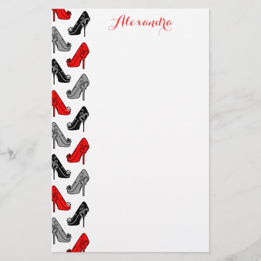 Papeterie Talons hauts (Devant)