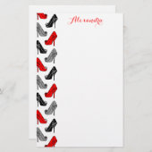 Papeterie Talons hauts (Devant / Derrière)