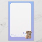 Papeterie Tandis que vous étiez partis (Devant)