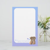 Papeterie Tandis que vous étiez partis (Debout devant)