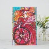 PAPETERIE TAROTES DES OMBRES PERDUES / LA ROUE DE FORTUNE (Debout devant)