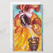 PAPETERIE TAROTES DES OMBRES PERDUES / LA TEMPÉRANCE (Devant / Derrière)