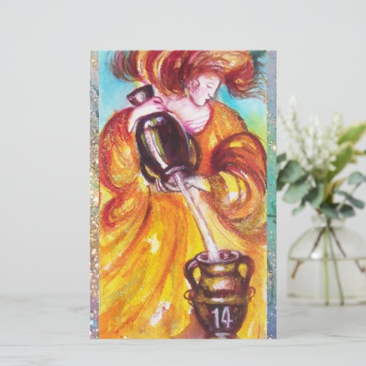 PAPETERIE TAROTES DES OMBRES PERDUES / LA TEMPÉRANCE (Debout devant)