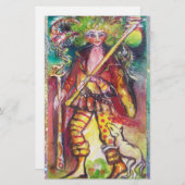 PAPETERIE TAROTES DES OMBRES PERDUES /LE FOOL (Devant / Derrière)