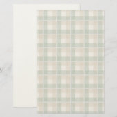 Papeterie Tartan (Devant / Derrière)