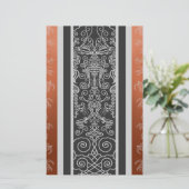 Papeterie Tatouage viking (Debout devant)