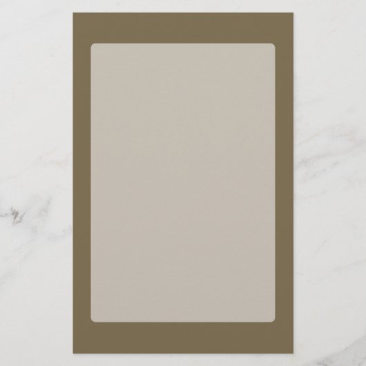 Papeterie Taupe Coffee Color Decor Customizable (Devant)