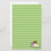 Papeterie Teddy Bear en Tea Cup (Devant / Derrière)