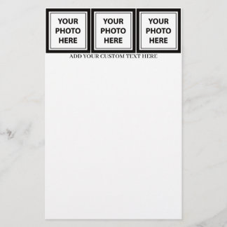 Papeterie Télécharger 3 photos et ajouter du texte - Personn