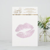 Papeterie Tellement de jolies lèvres de Parties scintillant  (Debout devant)