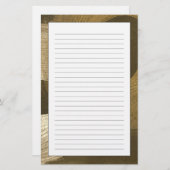 Papeterie Tempête de sable circulaire à Tan et à Sombre Brow (Devant / Derrière)