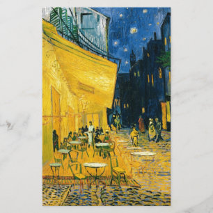 Papeterie Terrasse de café de Vincent van Gogh , Place du