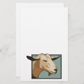 Papeterie Tête de chèvre (Devant / Derrière)