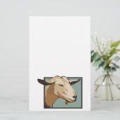 Papeterie Tête de chèvre (Debout devant)