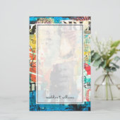 Papeterie Tête de collage (Debout devant)