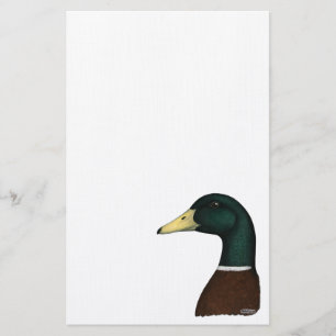 Papeterie Tête de Mallard Drake