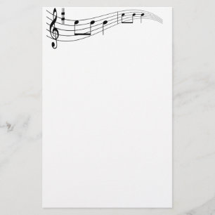 Papeterie Texte de musique