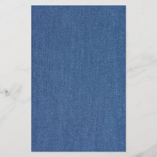 Papeterie Textile fabric bleu fashion jean denim (Devant)