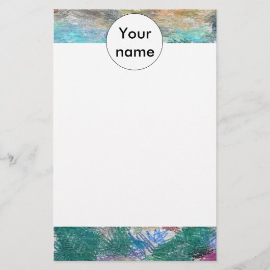 Papeterie Texture de crayons (Devant)