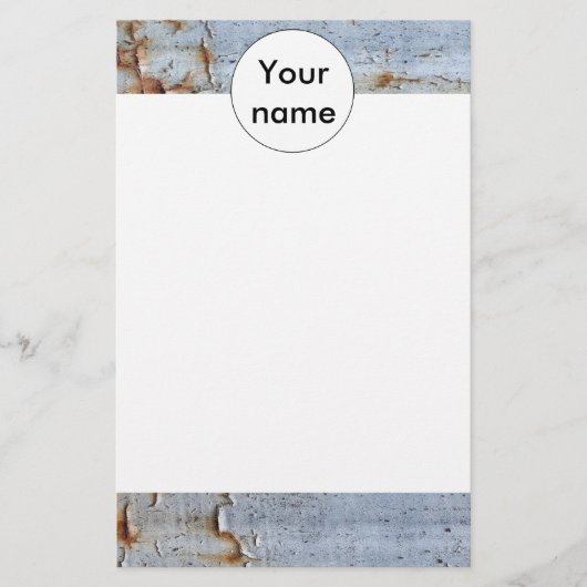 Papeterie Texture de peinture d'épluchage (Devant)