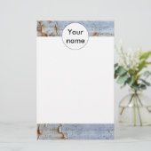 Papeterie Texture de peinture d'épluchage (Debout devant)