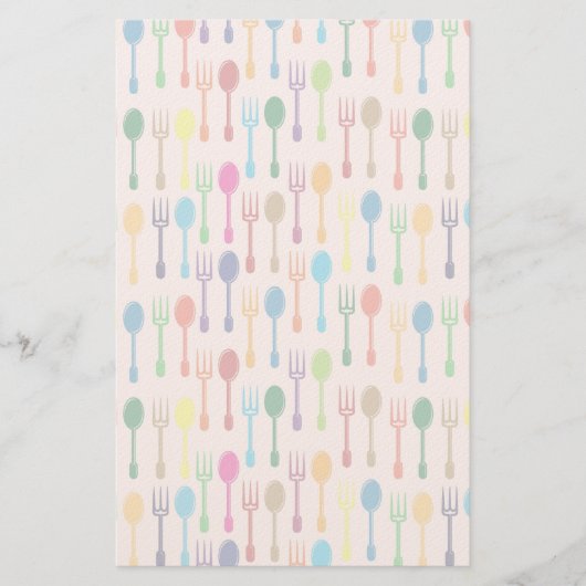 Papeterie Texture du repas (Devant)