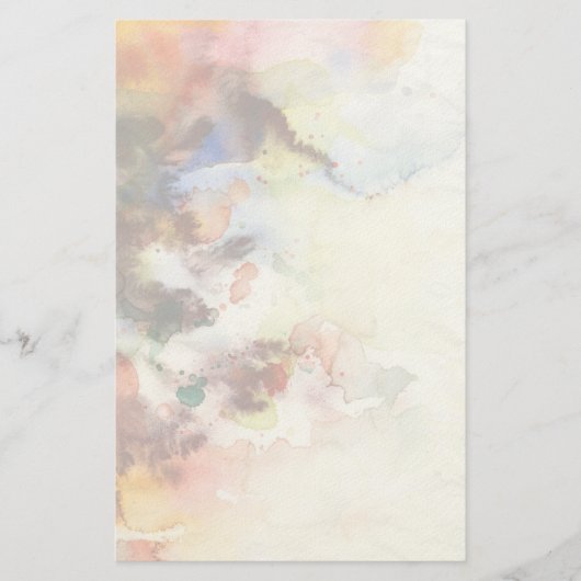 Papeterie Texture grunge d'aquarelle abstraite avec la (Devant)