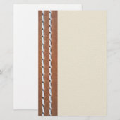 Papeterie Texture simili cuir (Devant / Derrière)