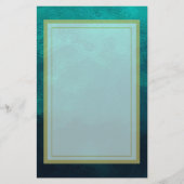 Papeterie Texture verte en verre dépoli (Devant)