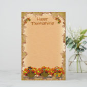 Papeterie Thanksgiving Turkey Trio (Debout devant)