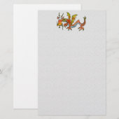 Papeterie Thare Be Dragons (Devant / Derrière)