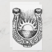 Papeterie Thattoo du Soleil et de la mer (Devant / Derrière)