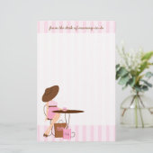 Papeterie Thé bébé (Debout devant)