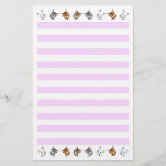 Papeterie The letter paper of the cats (Devant)