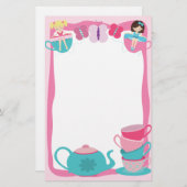 Papeterie Thé stationnaire (Devant / Derrière)