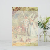 Papeterie Thumbelina et Prince Mariage, contes Vintages de f (Debout devant)