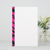 Papeterie Tigre rose (Debout devant)