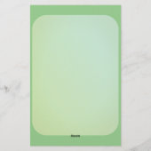 Papeterie Toco Toucan avec drapeau brésilien (Dos)