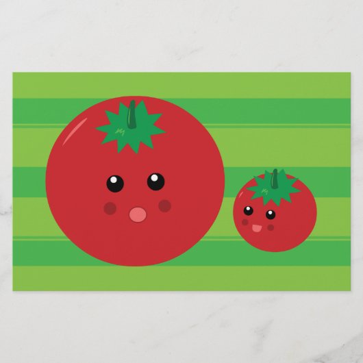 Papeterie Tomate mûre (Devant)