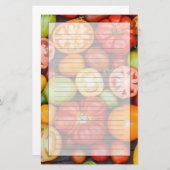 Papeterie Tomates colorées (Devant / Derrière)