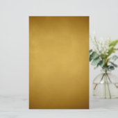 Papeterie Tons or Ocre Jaune Couleur Terre Art (Debout devant)