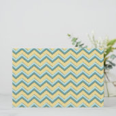 Papeterie Topaz Parties scintillant Chevron Motif (Debout devant)