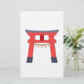 Papeterie Torii (Debout devant)
