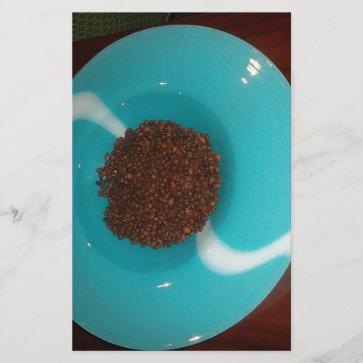 Papeterie Touch of the Sea : A Cyan Bowl of Coffee (Devant)